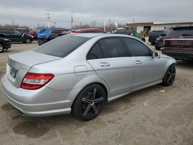 WDDGF8BB9AR107481 - 2010 MERCEDES-BENZ C 300 4MATIC SILVER photo 3