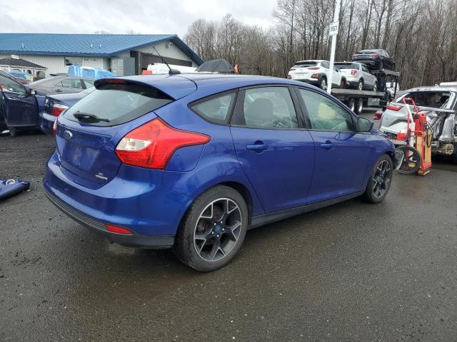 1FAHP3K20CL434717 - 2012 FORD FOCUS SE BLUE photo 3