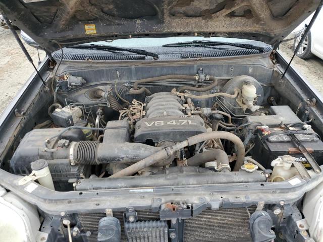 5TBBT44126S480440 - 2006 TOYOTA TUNDRA ACCESS CAB SR5 GRAY photo 11