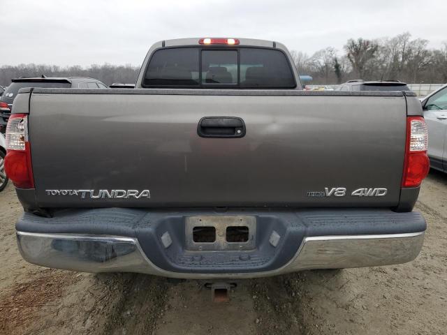 5TBBT44126S480440 - 2006 TOYOTA TUNDRA ACCESS CAB SR5 GRAY photo 6