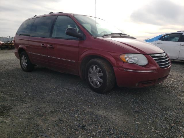 2C4GP64L05R413342 - 2005 CHRYSLER TOWN & COU LIMITED MAROON photo 4