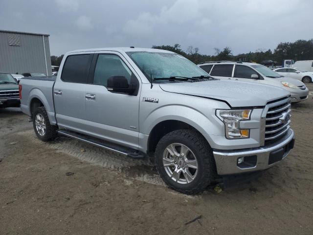 1FTEW1CG6HFC30878 - 2017 FORD F150 SUPERCREW SILVER photo 4