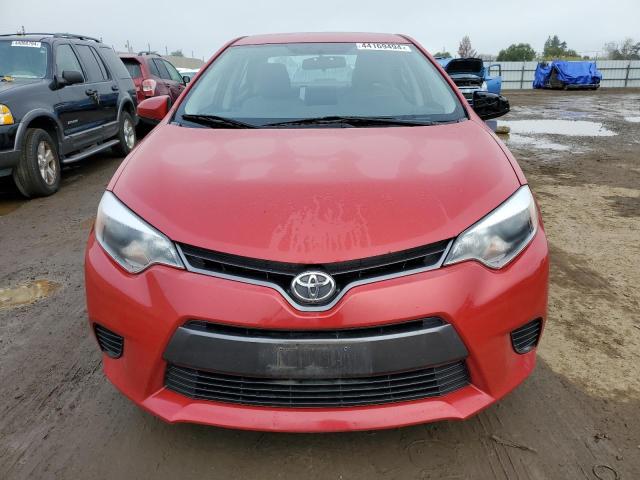 2T1BURHE0FC327658 - 2015 TOYOTA COROLLA L RED photo 5