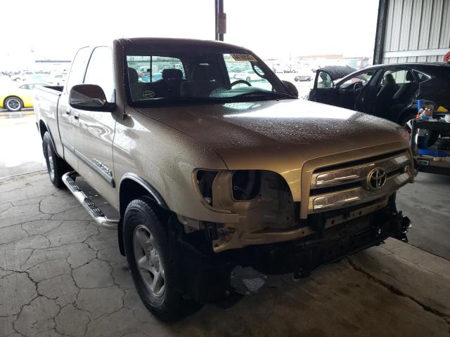 5TBRT34143S424715 - 2003 TOYOTA TUNDRA ACCESS CAB SR5 TAN photo 4