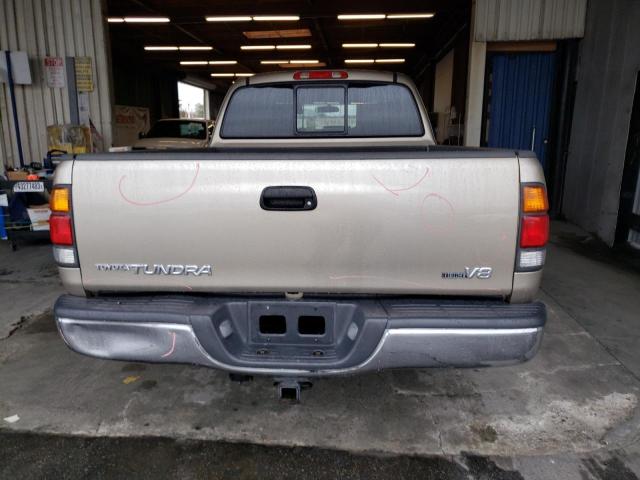 5TBRT34143S424715 - 2003 TOYOTA TUNDRA ACCESS CAB SR5 TAN photo 6