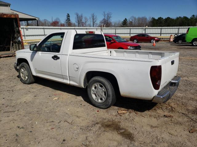 1GCCS148X68148129 - 2006 CHEVROLET COLORADO WHITE photo 2