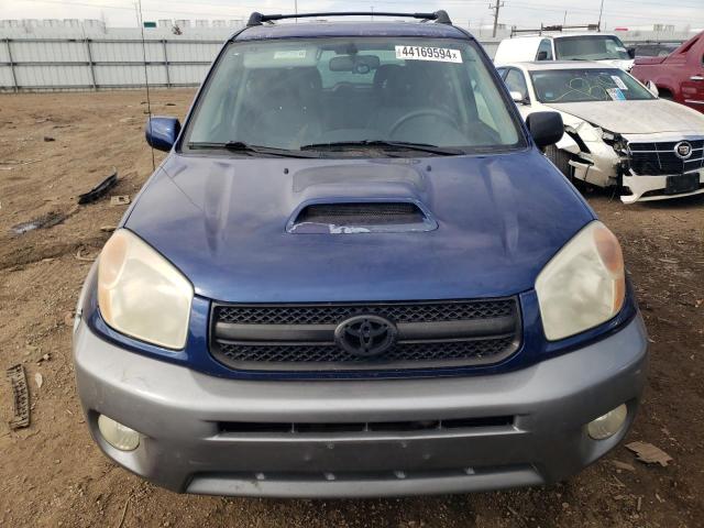 JTEGD20V150088182 - 2005 TOYOTA RAV4 BLUE photo 5