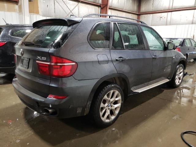 5UXZV4C50CL745713 - 2012 BMW X5 XDRIVE35I GRAY photo 3