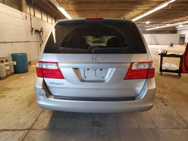 5FNRL38446B431247 - 2006 HONDA ODYSSEY EX SILVER photo 6