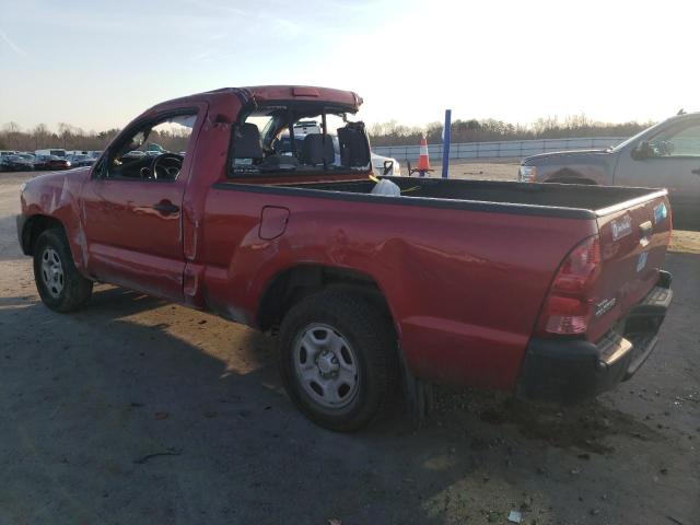 5TFNX4CN6DX030682 - 2013 TOYOTA TACOMA RED photo 2