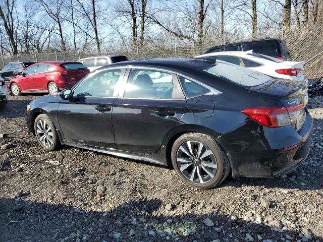 2HGFE1F71RH339253 - 2024 HONDA CIVIC EX BLACK photo 2