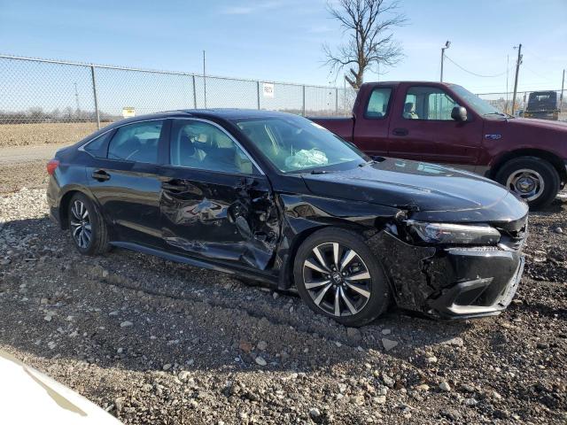 2HGFE1F71RH339253 - 2024 HONDA CIVIC EX BLACK photo 4