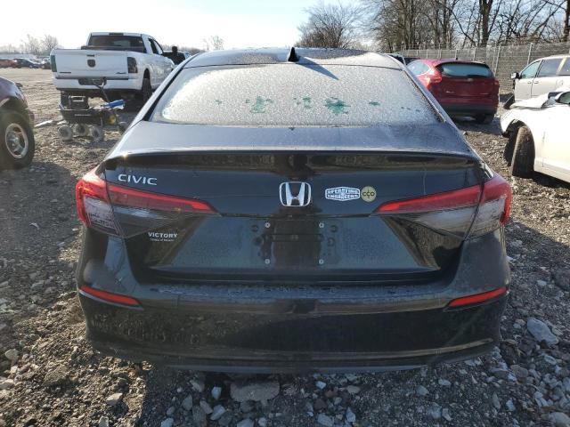 2HGFE1F71RH339253 - 2024 HONDA CIVIC EX BLACK photo 6
