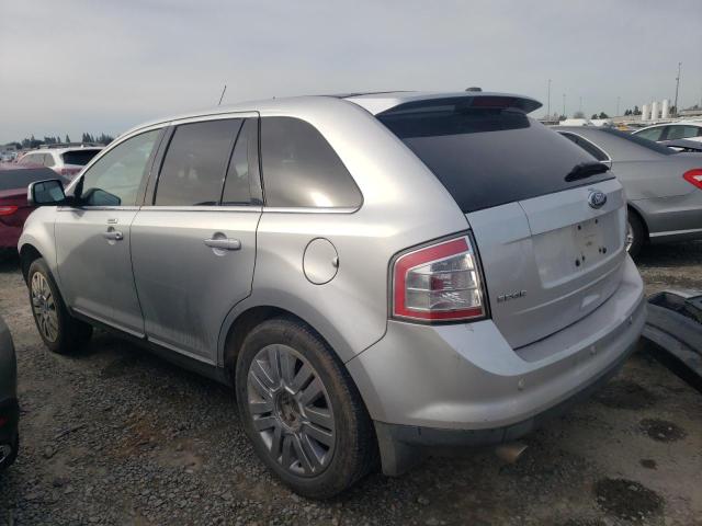 2FMDK3KC9ABA67292 - 2010 FORD EDGE LIMITED SILVER photo 2