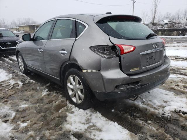 JN1AJ0HR6AM751959 - 2010 INFINITI EX35 BASE ნაცრისფერი ფოტო 2