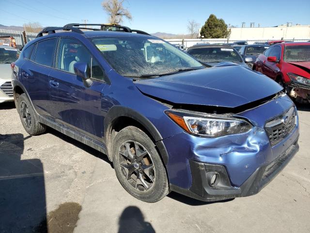 JF2GTADC3J8334589 - 2018 SUBARU CROSSTREK PREMIUM BLUE photo 4