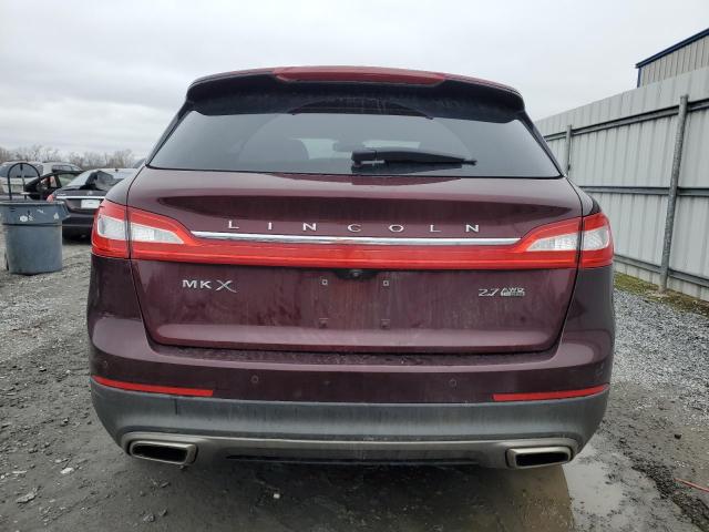 2LMPJ8LRXJBL38008 - 2018 LINCOLN MKX RESERVE Բորդո լուսանկար 6