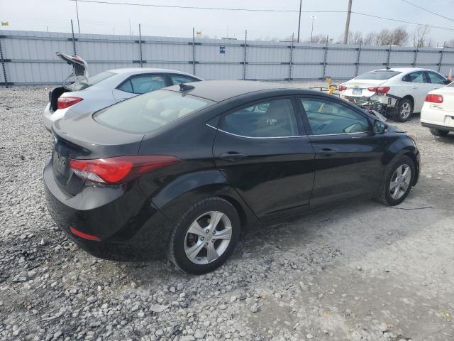 KMHDH4AE0GU520581 - 2016 HYUNDAI ELANTRA SE BLACK photo 3