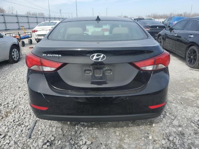 KMHDH4AE0GU520581 - 2016 HYUNDAI ELANTRA SE BLACK photo 6