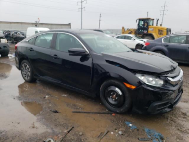 19XFC2F77JE014150 - 2018 HONDA CIVIC EX BLACK photo 4