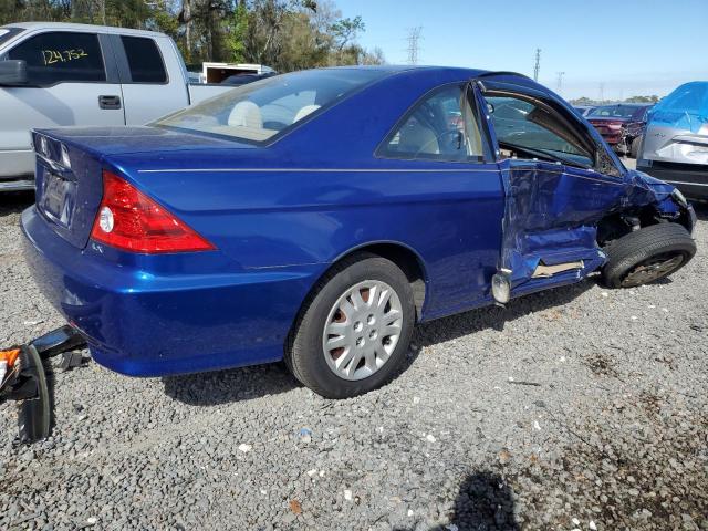 1HGEM22595L056556 - 2005 HONDA CIVIC LX BLUE photo 3