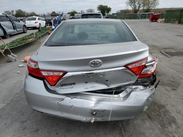 4T4BF1FK1FR467355 - 2015 TOYOTA CAMRY LE SILVER photo 6