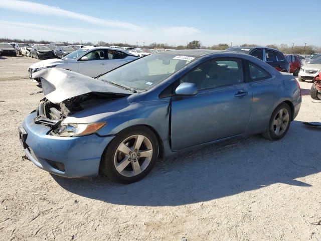 2HGFG12878H578619 - 2008 HONDA CIVIC EX BLUE photo 1