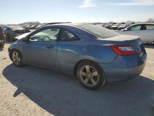 2HGFG12878H578619 - 2008 HONDA CIVIC EX BLUE photo 2