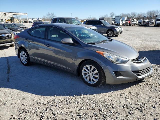 5NPDH4AE7DH212950 - 2013 HYUNDAI ELANTRA GLS GRAY photo 4