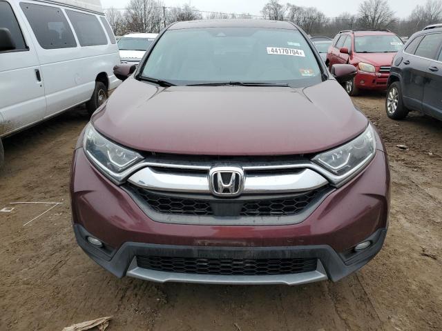 2HKRW2H57HH615337 - 2017 HONDA CR-V EX MAROON photo 5