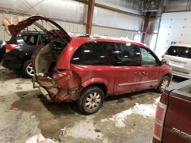 2A4GP54L57R157724 - 2007 CHRYSLER TOWN & COU TOURING წითელი ფოტო 3