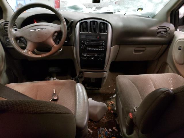 2A4GP54L57R157724 - 2007 CHRYSLER TOWN & COU TOURING წითელი ფოტო 8