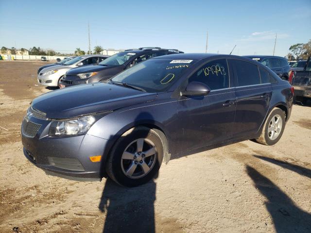 1G1PC5SB0E7442155 - 2014 CHEVROLET CRUZE LT GRAY photo 1