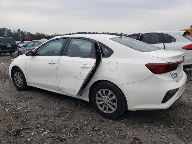 3KPF24AD0KE106990 - 2019 KIA FORTE FE WHITE photo 2