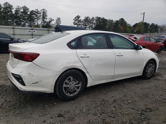 3KPF24AD0KE106990 - 2019 KIA FORTE FE WHITE photo 3