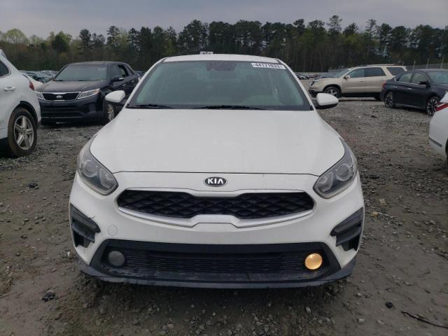 3KPF24AD0KE106990 - 2019 KIA FORTE FE WHITE photo 5