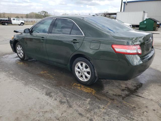 4T1BF3EKXBU653414 - 2011 TOYOTA CAMRY BASE GREEN photo 2