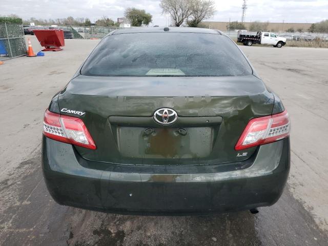 4T1BF3EKXBU653414 - 2011 TOYOTA CAMRY BASE GREEN photo 6