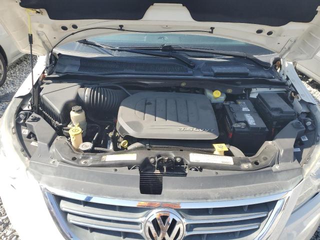 2C4RVACG7CR321521 - 2012 VOLKSWAGEN ROUTAN SEL WHITE photo 12