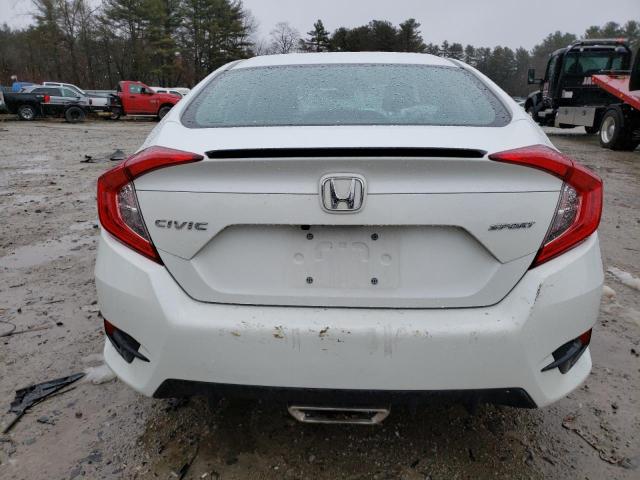 2HGFC2F82KH526379 - 2019 HONDA CIVIC SPORT WHITE photo 6