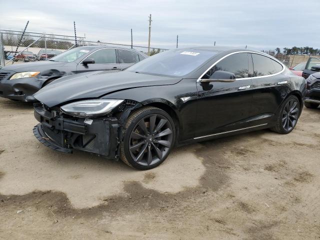 5YJSA1E16GF158450 - 2016 TESLA MODEL S BLACK photo 1