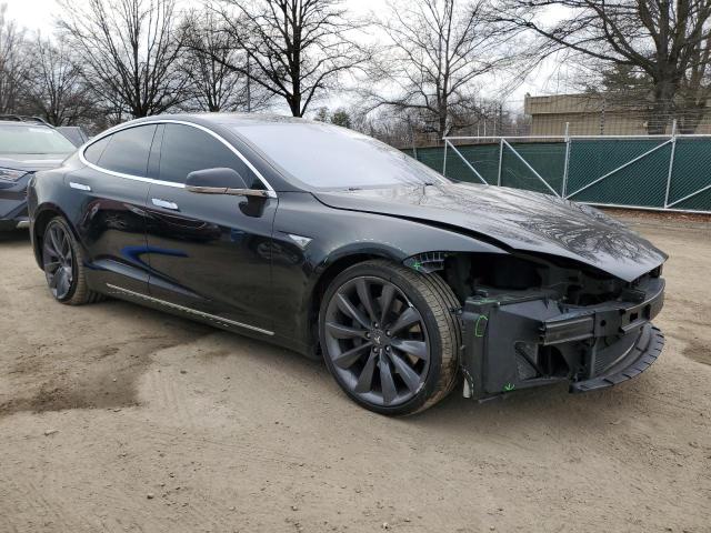 5YJSA1E16GF158450 - 2016 TESLA MODEL S BLACK photo 4