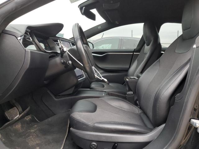 5YJSA1E16GF158450 - 2016 TESLA MODEL S BLACK photo 7