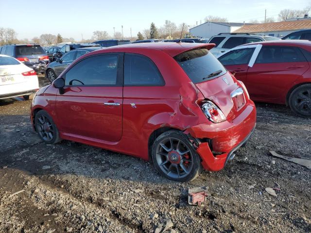 3C3CFFFH2ET288453 - 2014 FIAT 500 ABARTH RED photo 2