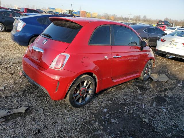 3C3CFFFH2ET288453 - 2014 FIAT 500 ABARTH RED photo 3