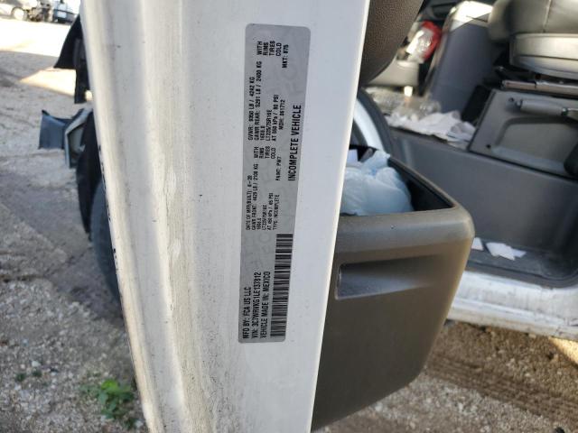 3C7WRVKG1LE137812 - 2020 RAM PROMASTER 3500 STANDARD Белый фото 12