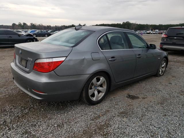 WBANU53588C111336 - 2008 BMW 528 I GRAY photo 3