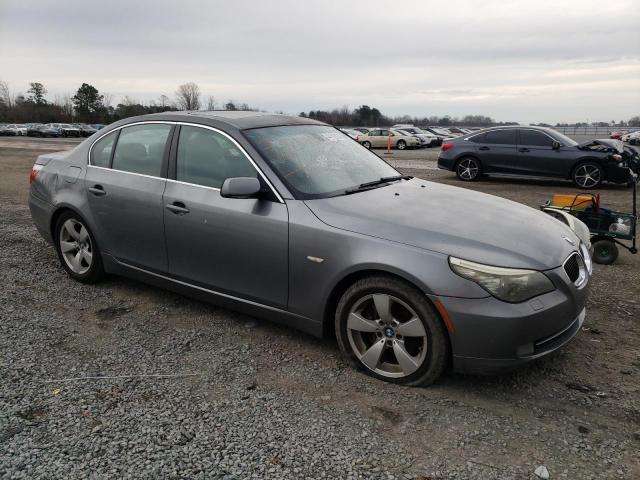 WBANU53588C111336 - 2008 BMW 528 I GRAY photo 4