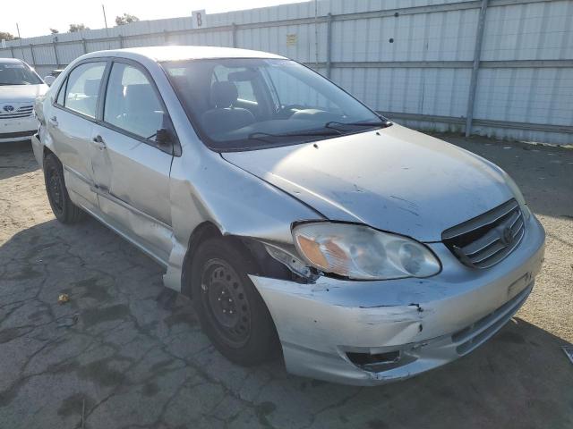 JTDBR32E742018241 - 2004 TOYOTA COROLLA CE SILVER photo 4