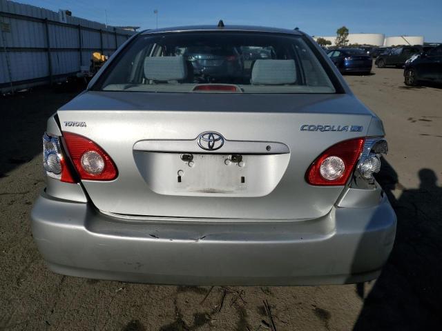 JTDBR32E742018241 - 2004 TOYOTA COROLLA CE SILVER photo 6